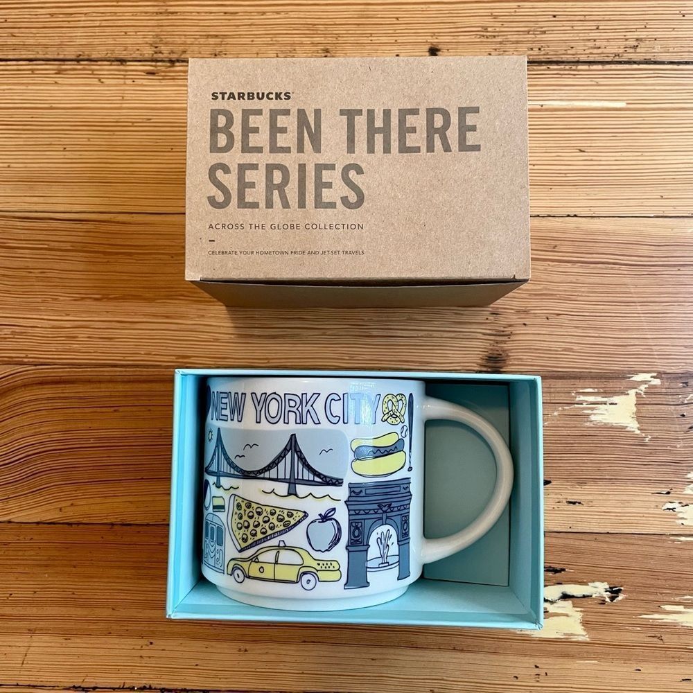 Starbucks Been There/ Across The Globe Collection 14oz ceramic mug.New York City - Picture 1 of 8